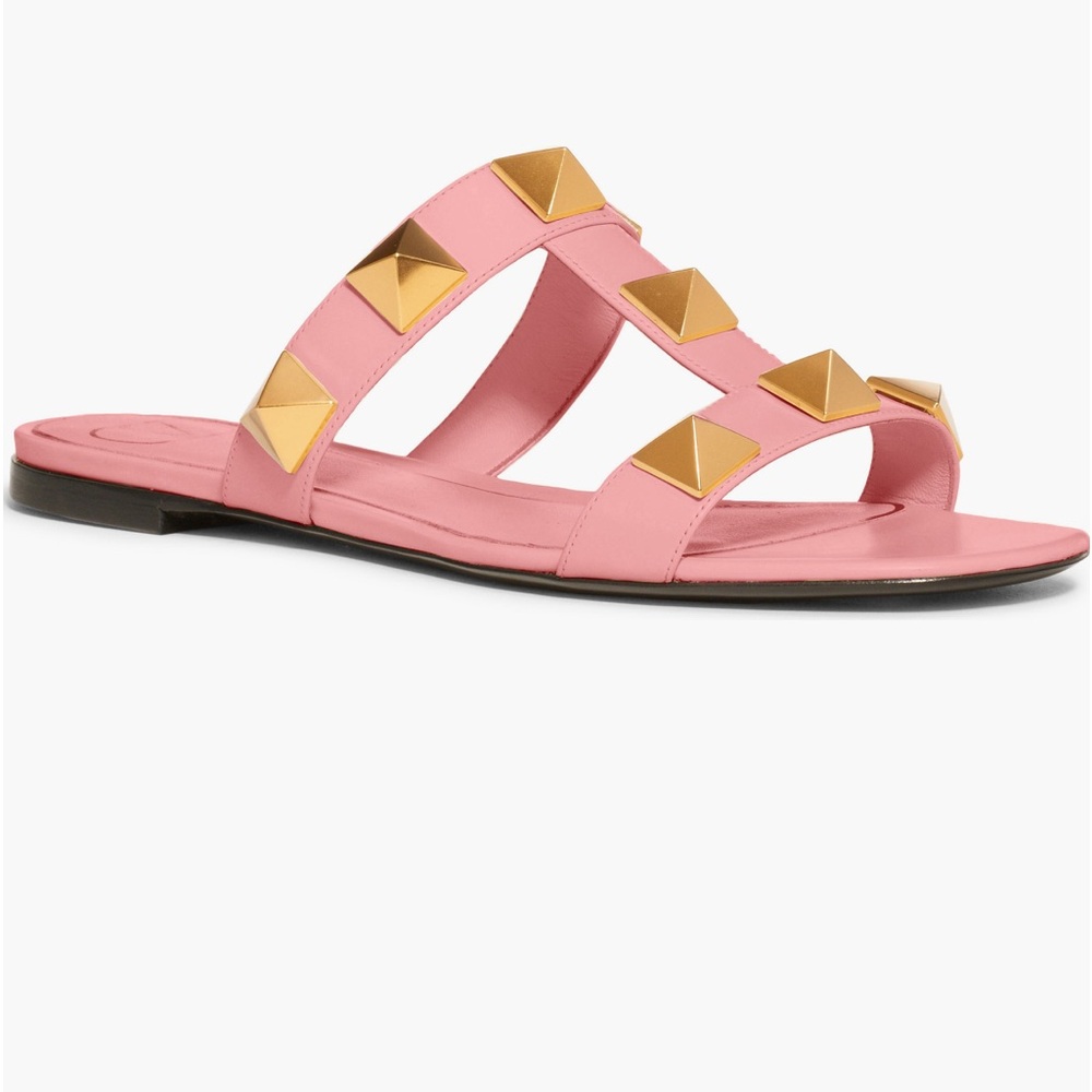 Authentic Valentino Garavani Roman Stud Sandal size 38.5 box & dust bag included
